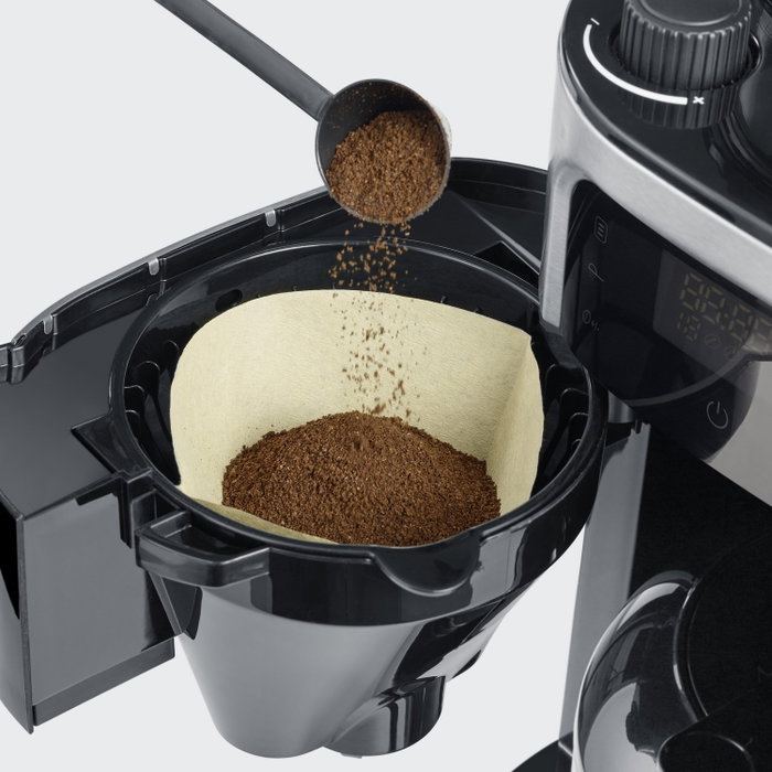 Severin KA 4814 Cafetera de filtro con molinillo y jarra térmica Severin KA 4814 Cafetera de filtro con molinillo y jarra térmica