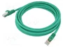 Gembird Cable de Red RJ45 Cat6a FTP LSZH 3m Verde