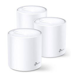 TP-Link Deco X60 AX3000 Sistema Wi-Fi 6 Mesh (3 Nodos) Blanco - Router WiFi Doble Banda 574+2402 Mbps, 4 Antenas Internas, Control Parental