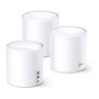 TP-Link Deco X60 AX3000 Sistema Wi-Fi 6 Mesh (3 Nodos) Blanco - Router WiFi Doble Banda 574+2402 Mbps, 4 Antenas Internas, Control Parental