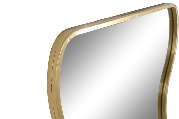 DKD Home Decor Espejo Irregular Dorado Hierro y Cristal DKD Home Decor Espejo Irregular Dorado Hierro y Cristal