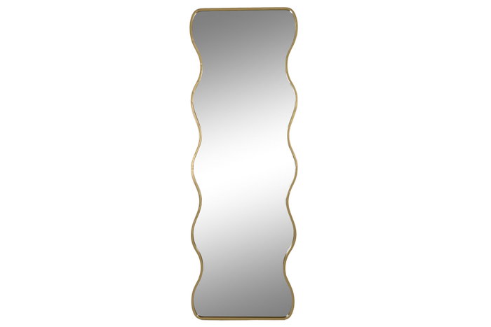 DKD Home Decor Espejo Irregular Dorado Hierro y Cristal DKD Home Decor Espejo Irregular Dorado Hierro y Cristal