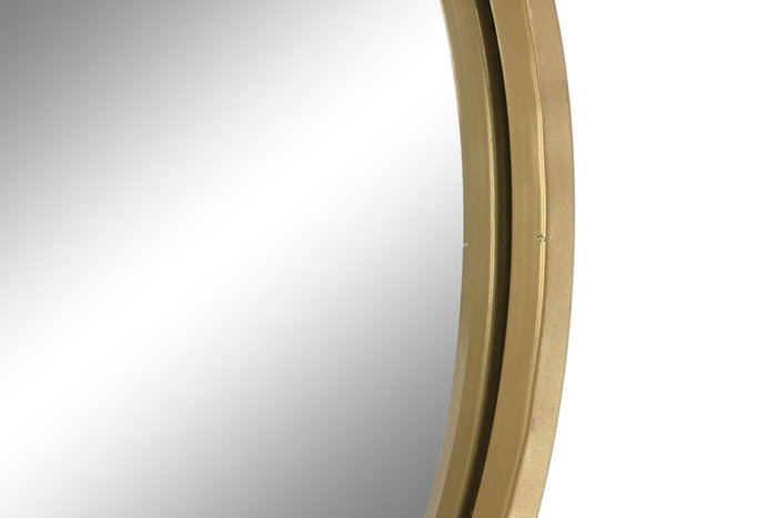 DKD Home Decor Espejo Irregular Dorado Hierro y Cristal DKD Home Decor Espejo Irregular Dorado Hierro y Cristal