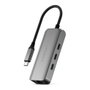 Satechi Hub USB-C de 4 puertos con Ethernet de 2.5 Gigabit, gris espacial