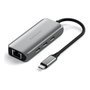 Satechi Hub USB-C de 4 puertos con Ethernet de 2.5 Gigabit, gris espacial