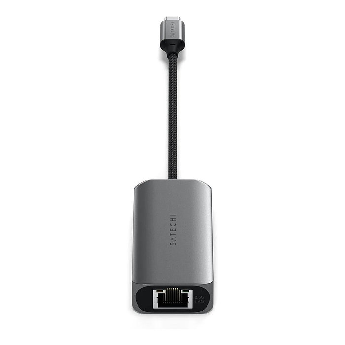Satechi Hub USB-C de 4 puertos con Ethernet de 2.5 Gigabit, gris espacial