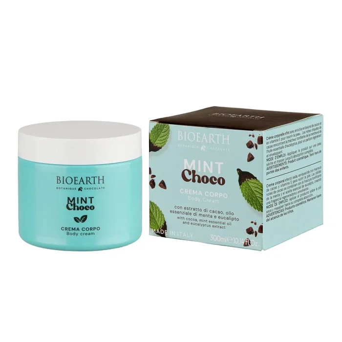 Bioearth Mint Choco Crema corporal Hidratante y suavizante 300 ml