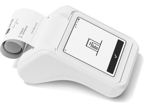 SumUp Datáfono Terminal de Pago Solo con Impresora 4G y WiFi - Color Blanco - Portugués - Ref: 800620201