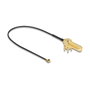 DeLOCK Cable de antena coaxial RP-SMA a I-PEX MHF1 25 cm