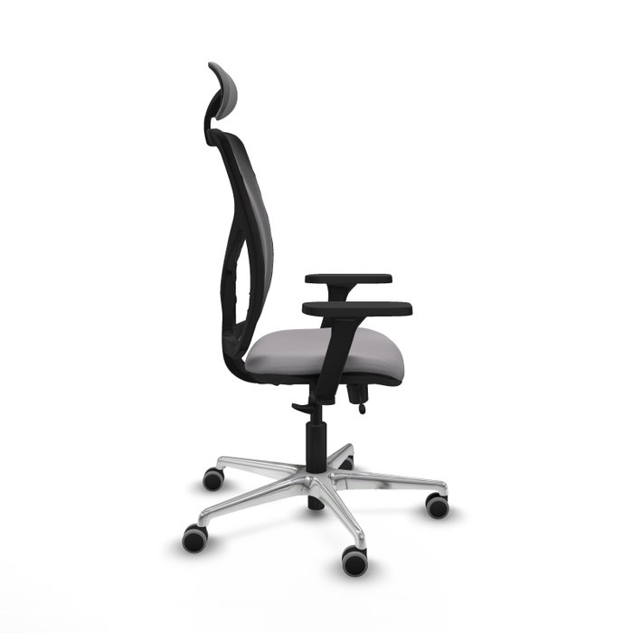 PIQUERAS Y CRESPO Silla de oficina Motilla con mecanismo Sincro/Traslack, Gris y Negro PIQUERAS Y CRESPO Silla de oficina Motilla con mecanismo Sincro/Traslack, Gris y Negro
