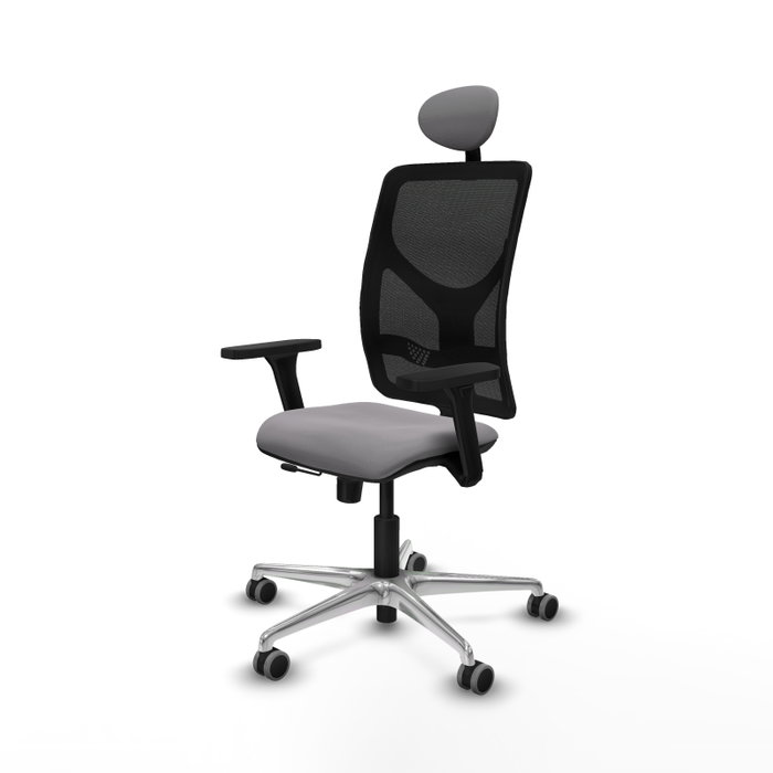 PIQUERAS Y CRESPO Silla de oficina Motilla con mecanismo Sincro/Traslack, Gris y Negro PIQUERAS Y CRESPO Silla de oficina Motilla con mecanismo Sincro/Traslack, Gris y Negro
