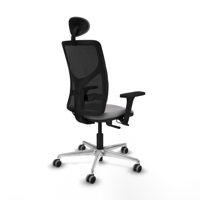 PIQUERAS Y CRESPO Silla de oficina Motilla con mecanismo Sincro/Traslack, Gris y Negro PIQUERAS Y CRESPO Silla de oficina Motilla con mecanismo Sincro/Traslack, Gris y Negro