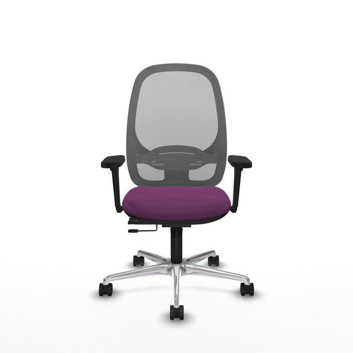 PIQUERAS Y CRESPO Silla de oficina Cilanco Morado y Gris PIQUERAS Y CRESPO Silla de oficina Cilanco Morado y Gris