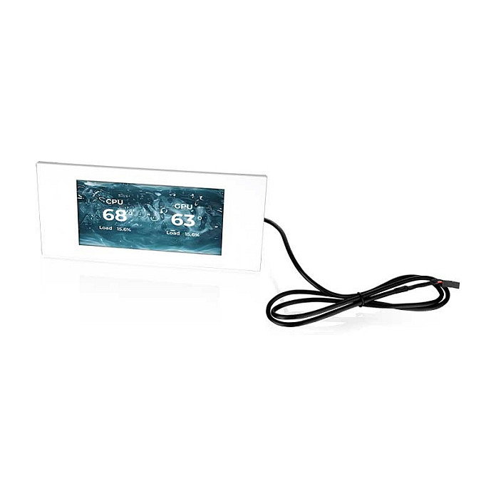 Thermaltake Kit de panel LCD de 6.0 pulgadas para View 600 TG Snow Blanco Thermaltake Kit de panel LCD de 6.0 pulgadas para View 600 TG Snow Blanco