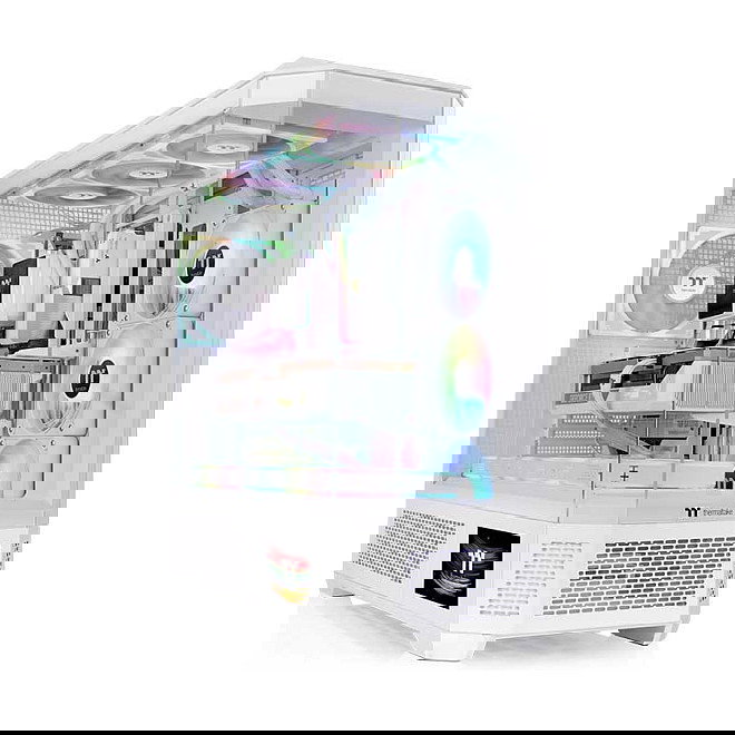 Thermaltake AC-080-OO6NAN-A1 Kit Panel LCD 6 Pulgadas para Chasis View 600 TG Snow, Blanco, Full Tower