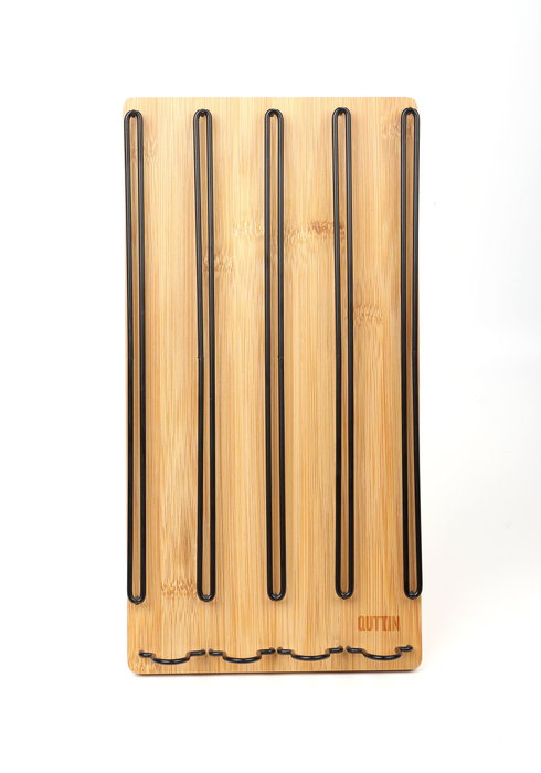 Quttin Soporte para 40 Cápsulas de Café, Bambú (6 Unidades)