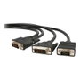 StarTech.com Cable Multiplicador de Vídeo DVI-I a DVI-D y VGA de 1,8m