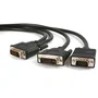 StarTech.com Cable Multiplicador de Vídeo DVI-I a DVI-D y VGA de 1,8m