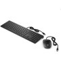 HP Pavilion 400 Teclado y Ratón con Cable Negro