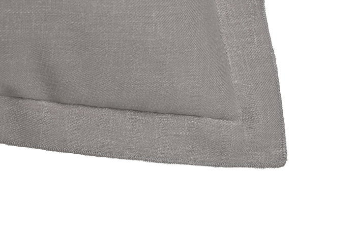 DKD Home Decor Cojin Linen collection 1c24 Cottage Gris Claro Lino 45 x 45 cm (2 Unidades)