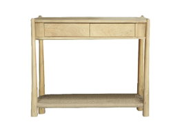 DKD Home Decor Consola de Acacia y Cuerda Ricuerd