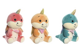 DKD Home Decor Set de 3 Peluches de Poliéster Surtidos