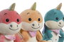 DKD Home Decor Set de 3 Peluches de Poliéster Surtidos