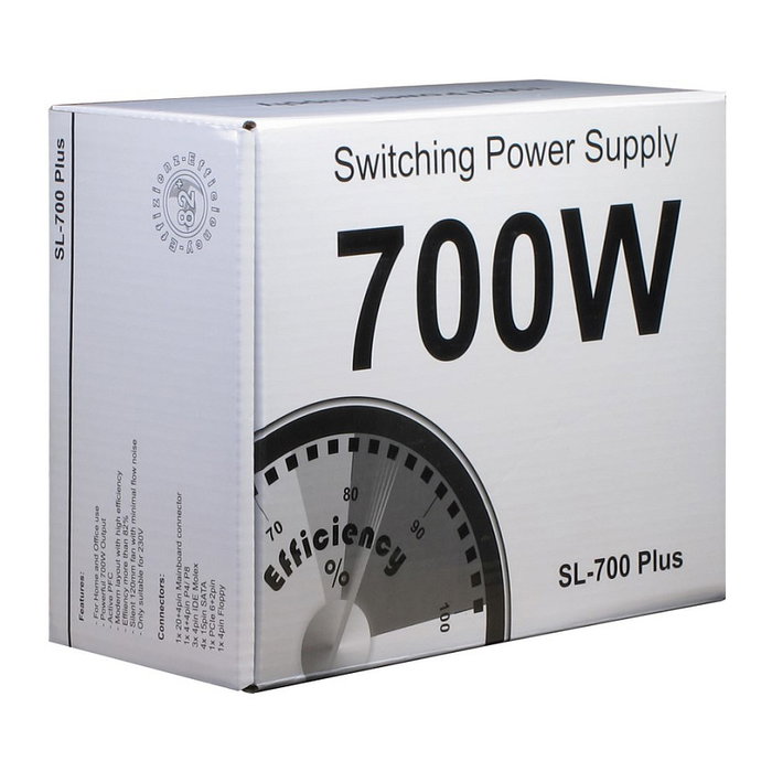 Inter-Tech SL-700 Plus 700W ATX Plata Inter-Tech SL-700 Plus 700W ATX Plata