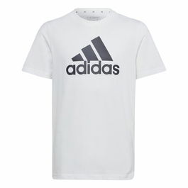 Camiseta de Manga Corta Infantil Adidas Essentials Big Logo Cotton