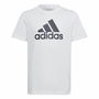 Camiseta de Manga Corta Infantil Adidas Essentials Big Logo Cotton