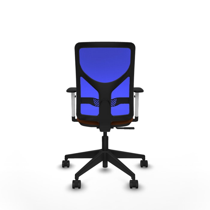 PIQUERAS Y CRESPO Silla de oficina Motilla con mecanismo Sincro, Azul y Marrón PIQUERAS Y CRESPO Silla de oficina Motilla con mecanismo Sincro, Azul y Marrón