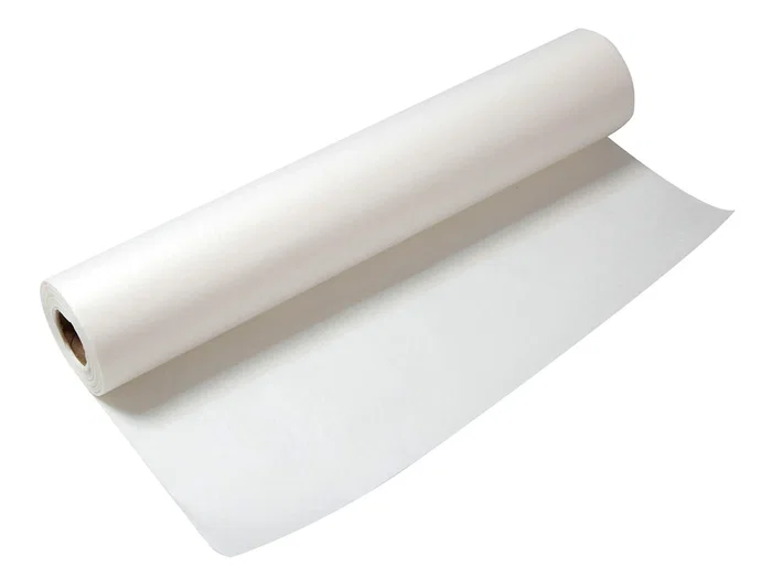 Liderpapel Rollo de Papel Kraft Blanco para Embalaje 65 g/m2, 25 m de Longitud x 1 m de Ancho