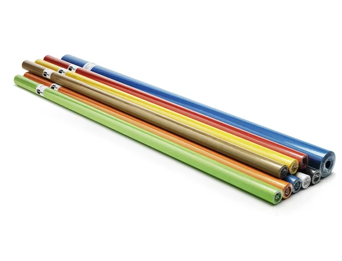 Liderpapel Rollo de Papel Kraft Blanco para Embalaje 65 g/m2, 25 m de Longitud x 1 m de Ancho
