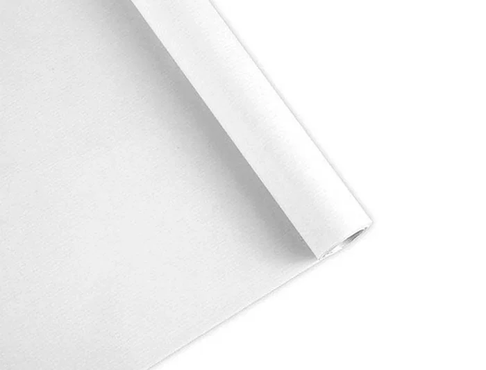 Liderpapel Rollo de Papel Kraft Blanco para Embalaje 65 g/m2, 25 m de Longitud x 1 m de Ancho