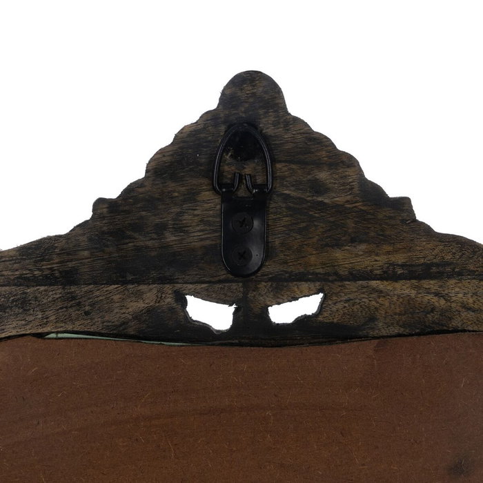 Espejo de pared Marrón oscuro Vertical 76,2 x 3,8 x 81,3 cm