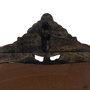 Espejo de pared Marrón oscuro Vertical 76,2 x 3,8 x 81,3 cm