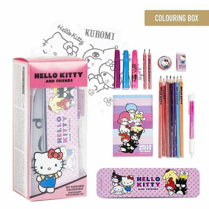 Cerdá Set Papelería Coloreable Hello Kitty