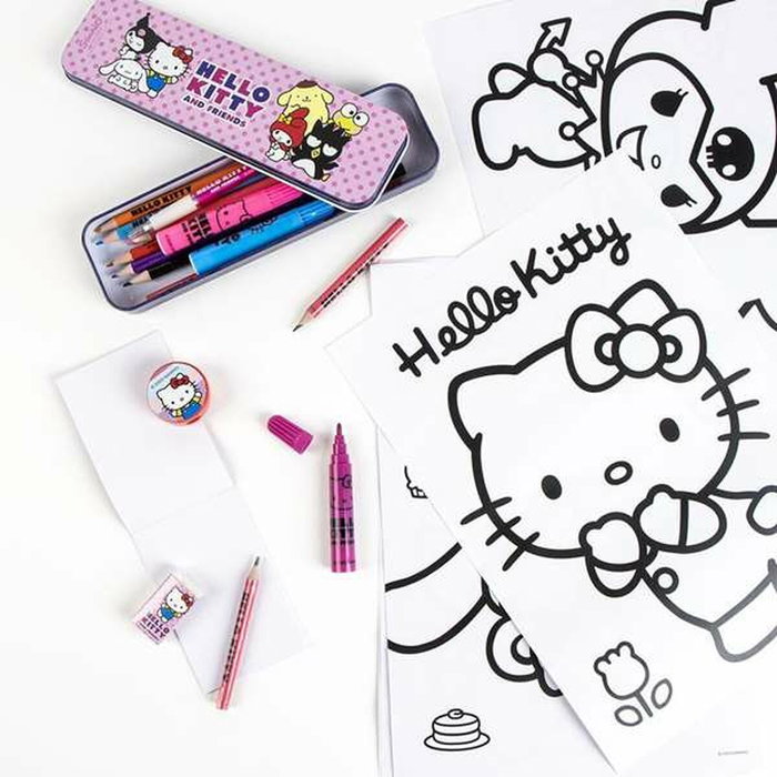 Cerdá Set Papelería Coloreable Hello Kitty