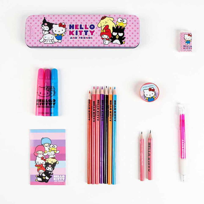 Cerdá Set Papelería Coloreable Hello Kitty