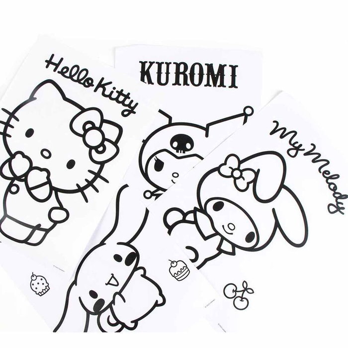 Cerdá Set Papelería Coloreable Hello Kitty