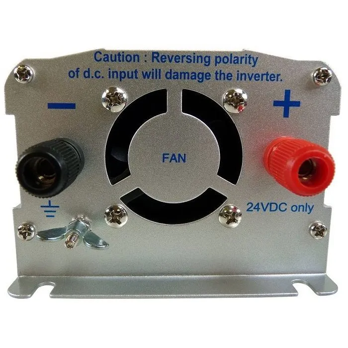 Htc Equipement Convertidor WP 24 / 220V 300W con Toma USB y Arranque Suave