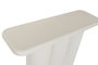 DKD Home Decor Consola Boho Scandi Blanco 120 x 80 x 38 cm Resina Mdf Rugoso