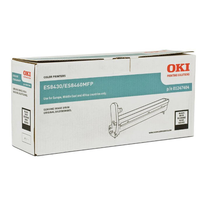 Oki Tambor de Impresora Original Negro 01247404 Oki Tambor de Impresora Original Negro 01247404