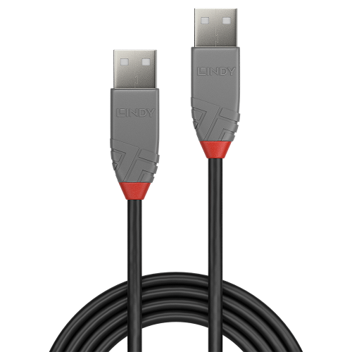 Lindy Anthra Line Cable USB 2.0 Tipo A a A, 2m Lindy Anthra Line Cable USB 2.0 Tipo A a A, 2m