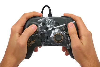 Power A Mando con Cable NSGP0091-01 Enhanced Battle-Ready Link para Nintendo Switch Power A Mando con Cable NSGP0091-01 Enhanced Battle-Ready Link para Nintendo Switch