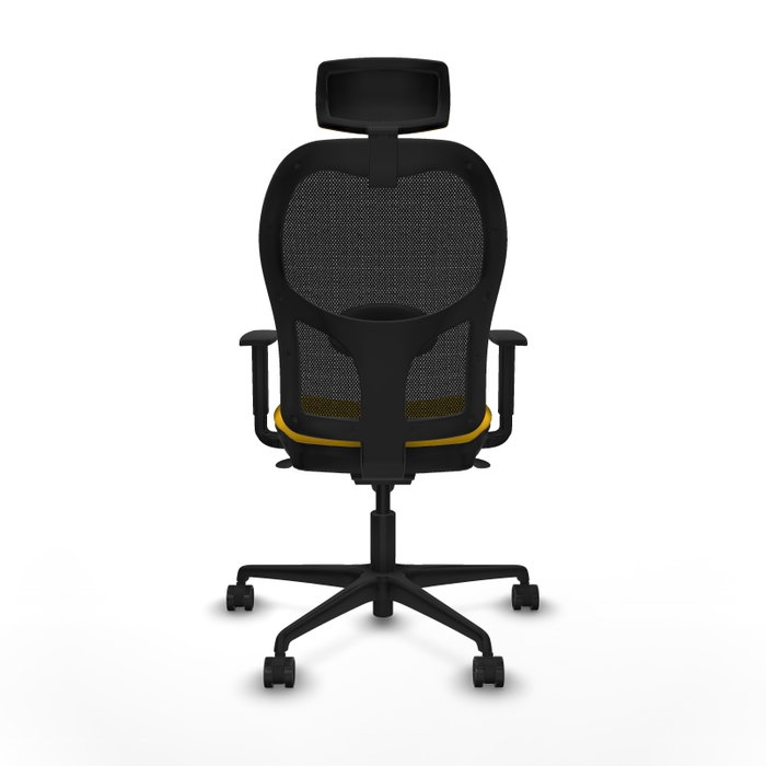 PIQUERAS Y CRESPO Silla de oficina Jorquera Amarillo y Negro PIQUERAS Y CRESPO Silla de oficina Jorquera Amarillo y Negro