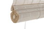 DKD Home Decor Estor Blanco Bambú y Poliéster Enrollable 2 x 175 x 60 cm