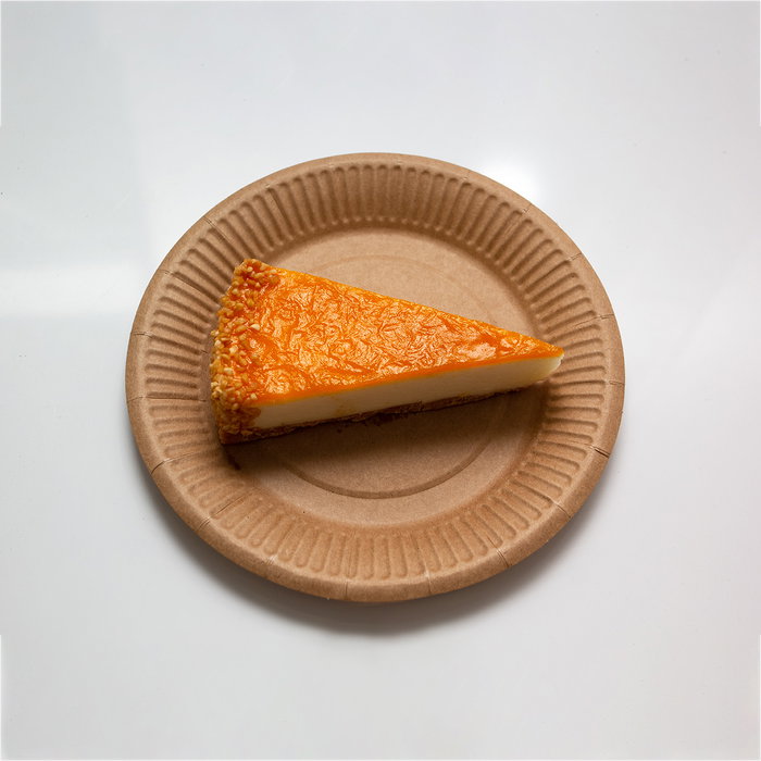 Algon Set 12 Platos Carton Kraft 18 cm (24 Unidades)