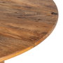 Mesa Comedor Madera de Mango Salón 120 X 120 X 76 cm