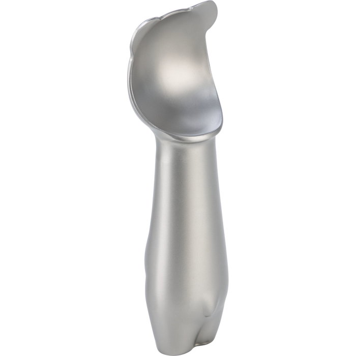 Ototo Ice Cub Ice Cream Scoop Plateado de Acero Inoxidable